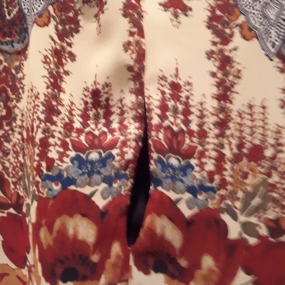 Chiffon swing dress multicolored - Picture 4 of 4